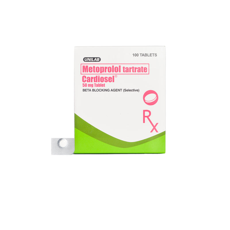 Cardiosel Tablet 50mg 1's