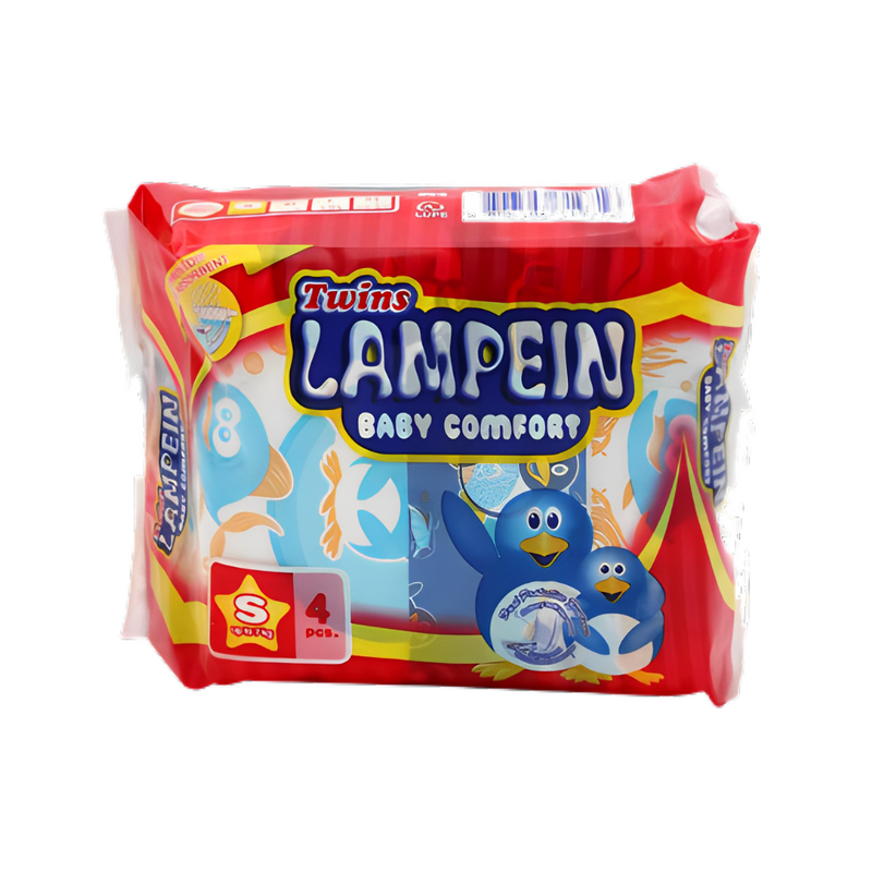 Twins Lampein Baby Diaper Mini Pack Small 4's