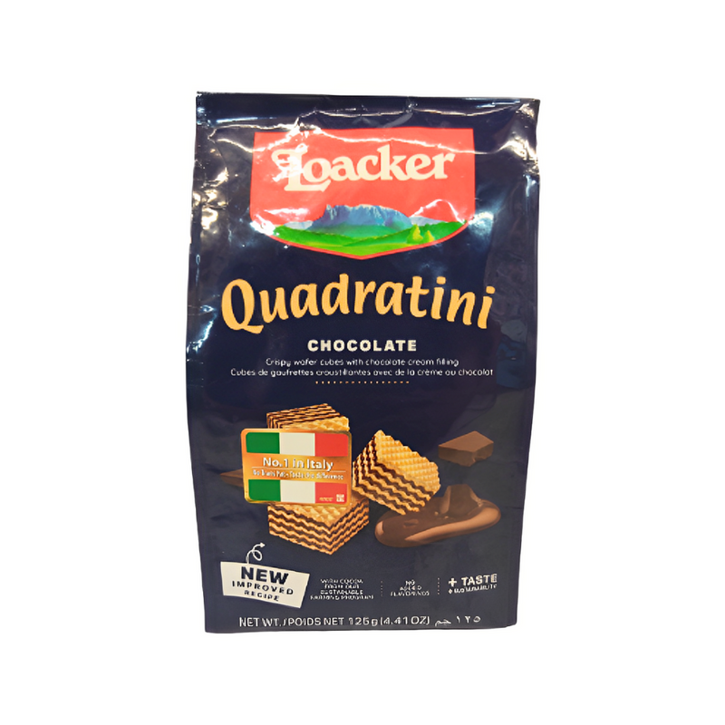 Loacker Wafer Quadratini Chocolate 125g