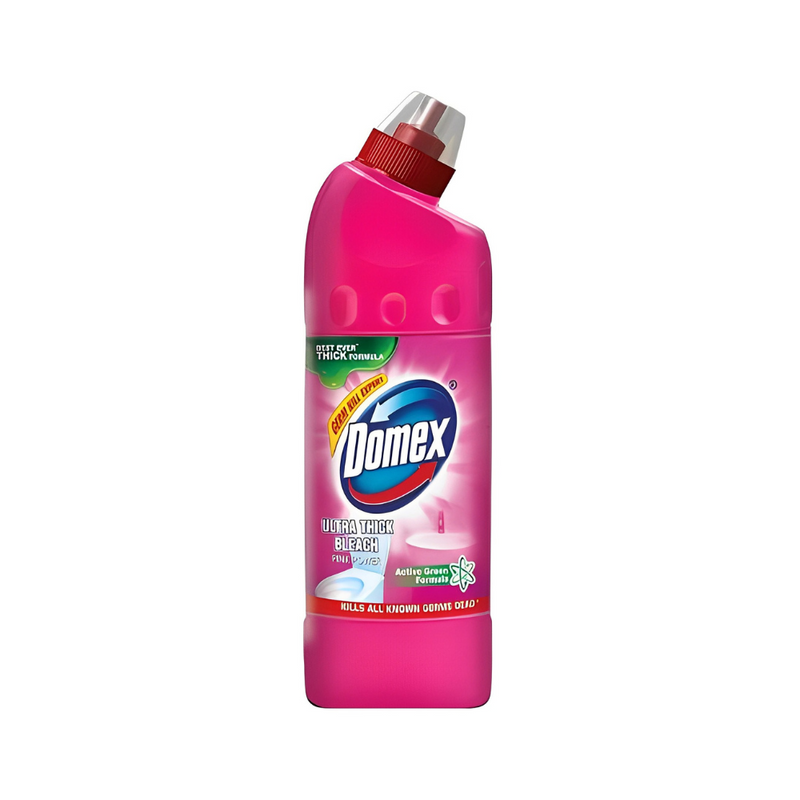 Domex Ultra Thick Bleach Toilet Cleaner Pink Power 500ml