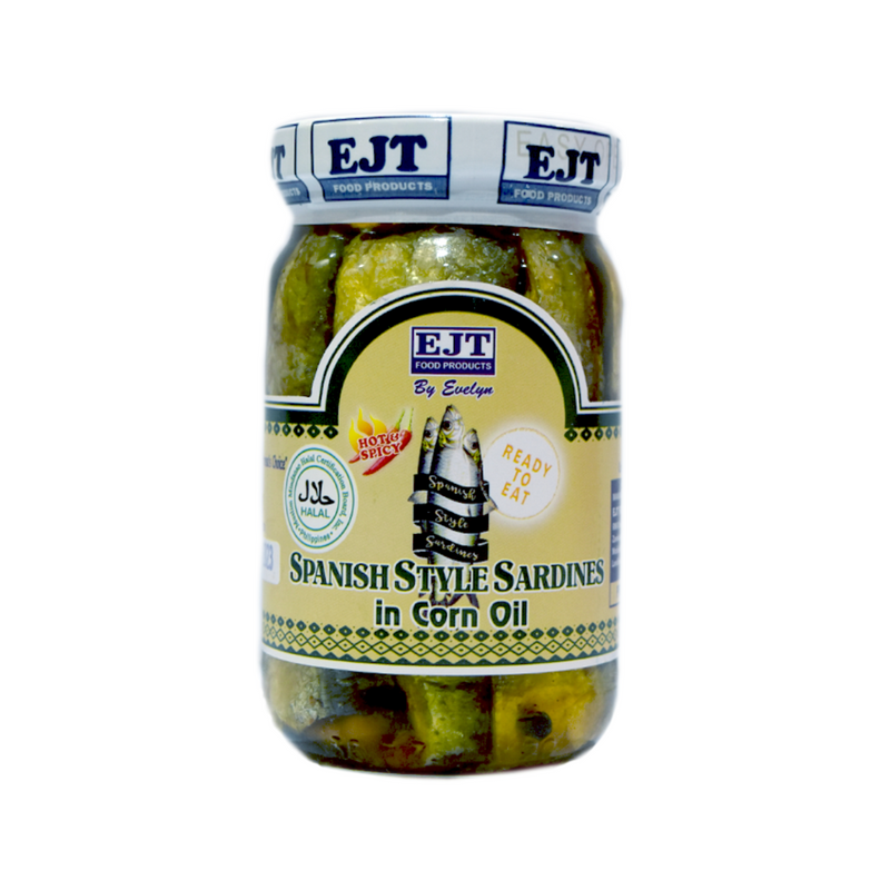 EJT Sardines Spanish Style Hot And Spicy 370g