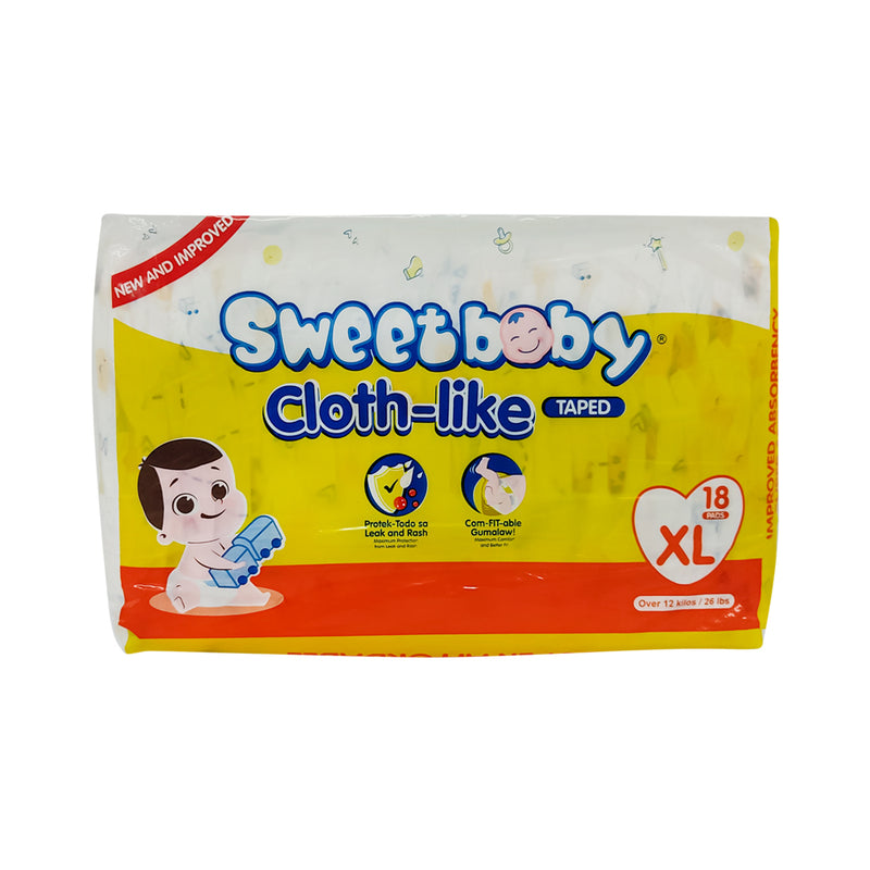 Sweet Baby Diapers XL 18's
