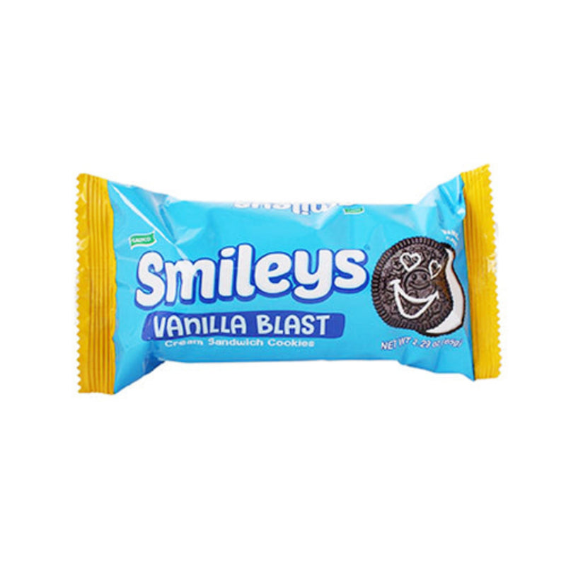 Smileys Vanilla Blast Cream Sandwich Cookies 65g