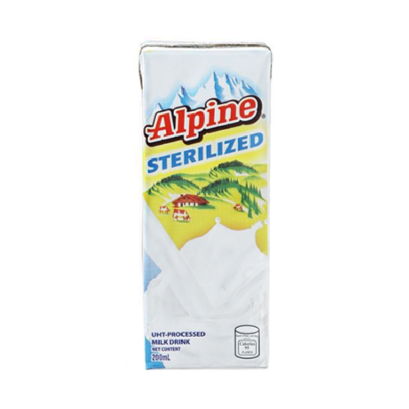 Alpine Sterilized Milk 200ml