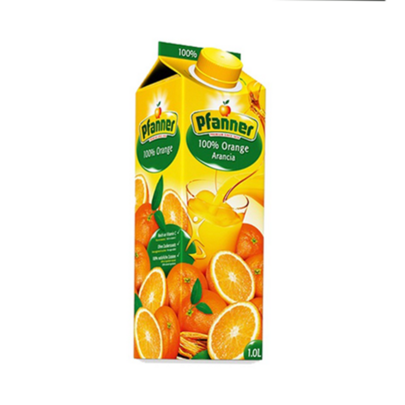 Pfanner Juice 100% Orange 1L