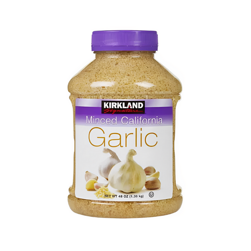 Kirkland Minced California Garlic 1.36kg (48oz)