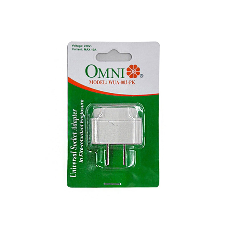 Omni WUA-002-PK Universal Socket Adapter Blister