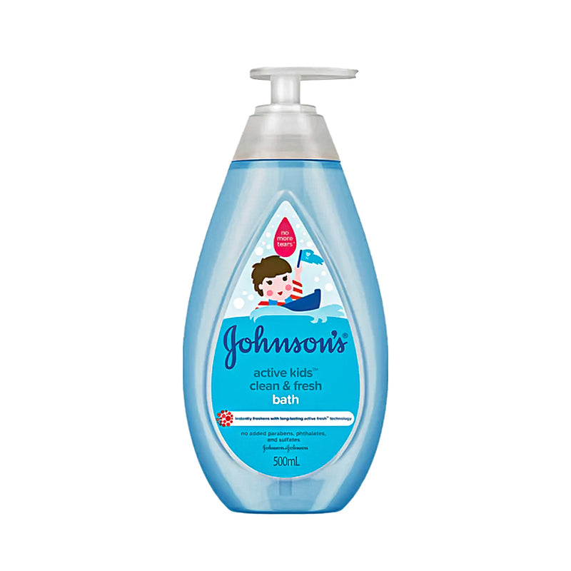 Johnson's Baby Bath Active Fresh Pump 500ml