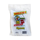 Happy Lea's Spoon Unbreakable Medium White 25's