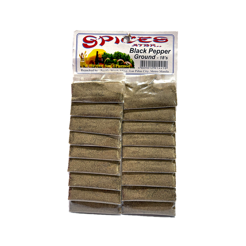 Trustteq Spices Atbp. Black Pepper Ground Pad 18's