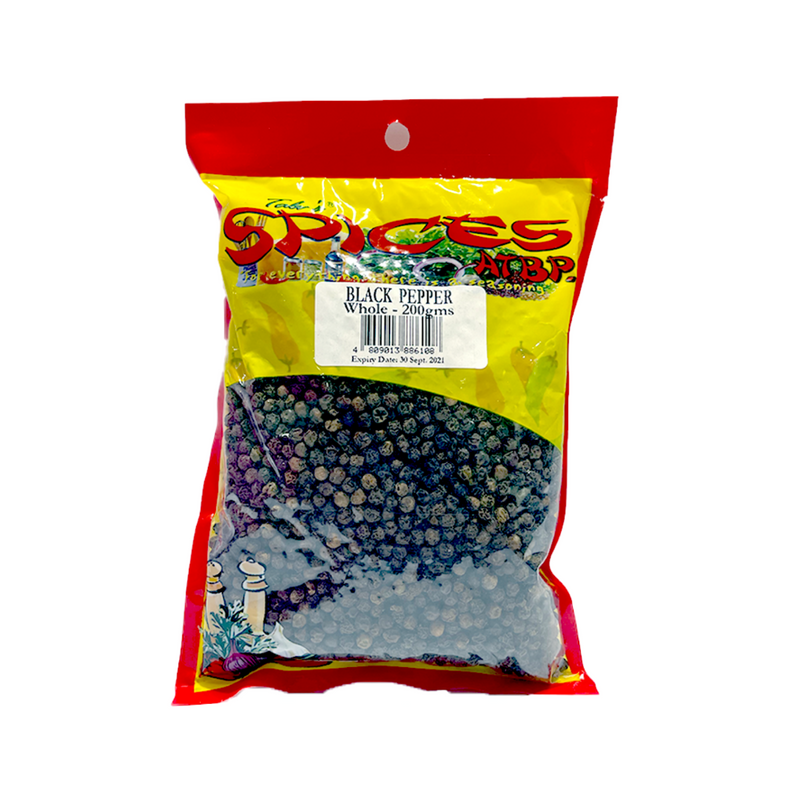 Trustteq Spices Atbp. Black Pepper Whole 200g