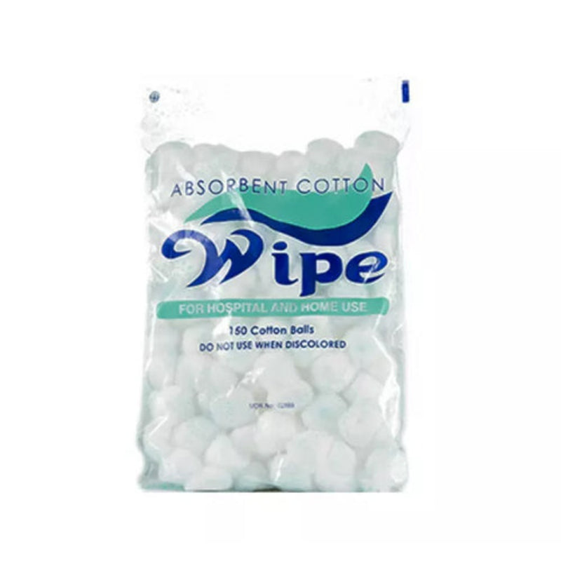 Wipe Absorbent Cotton Balls 150's