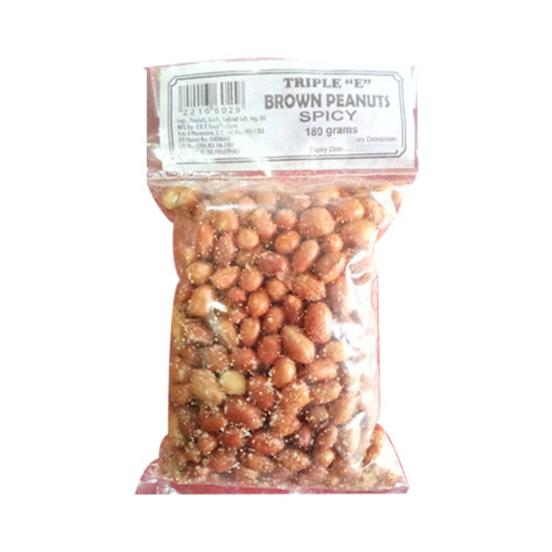 Triple E Brown Peanut Spicy 180g