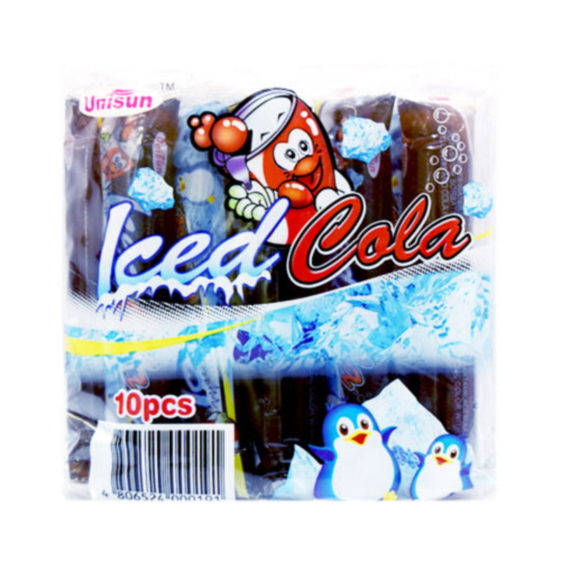 Unisun Iced Cola Ice Candy 10's