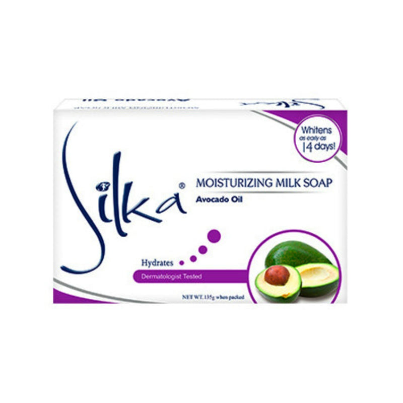 Silka Moisturizing Milk Soap Avocado Oil 90g