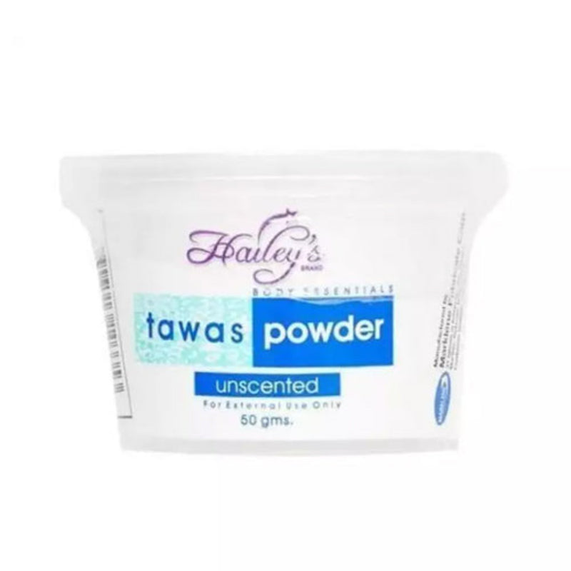 Hailey's Tawas Powder Unscented 50g