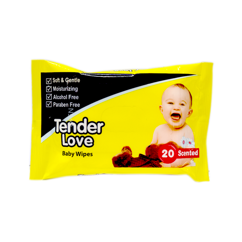 Tender Love Baby Wipes Scented 20's
