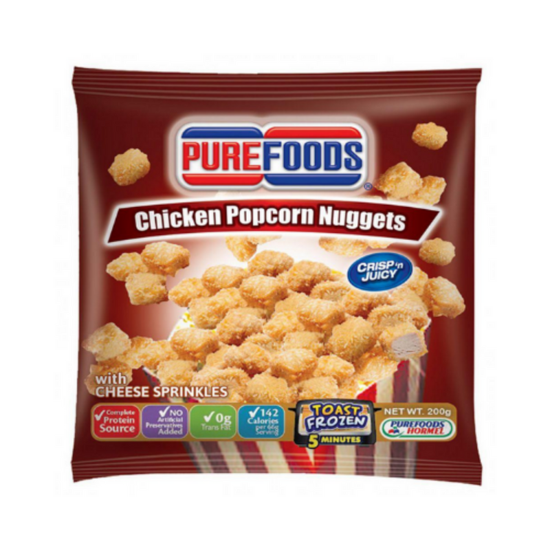 Purefoods Chicken Popcorn Nuggets 200g