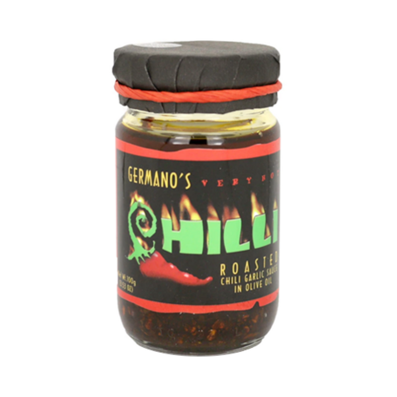 Germano's Chili Roasted Chili Garlic Sauce In Olive Oil 100g