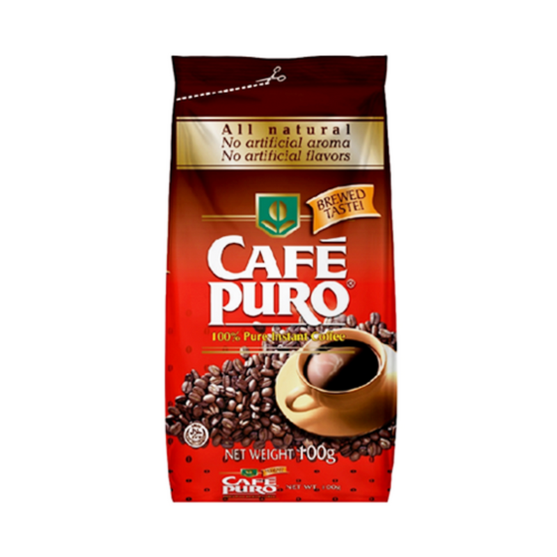 Cafe Puro Pure Instant Coffee Pouch 100g