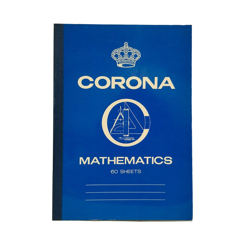 Corona Math Notebook Padded 1/2 60lvs
