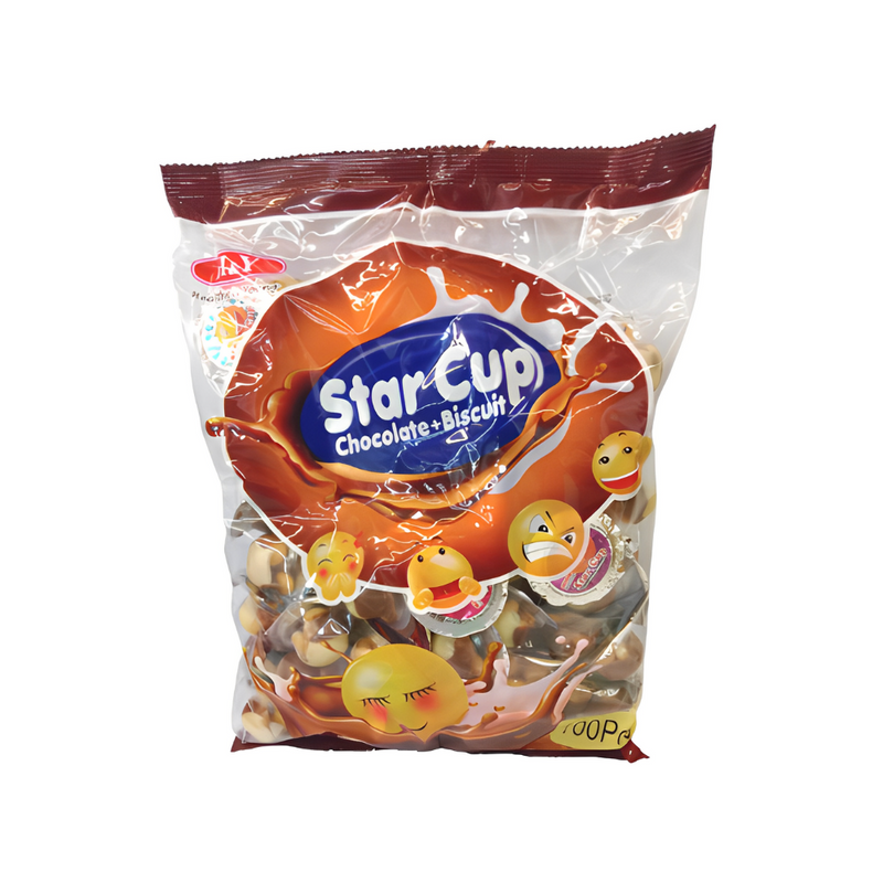 H & Y Star Cup Chocolate + Biscuit 100's