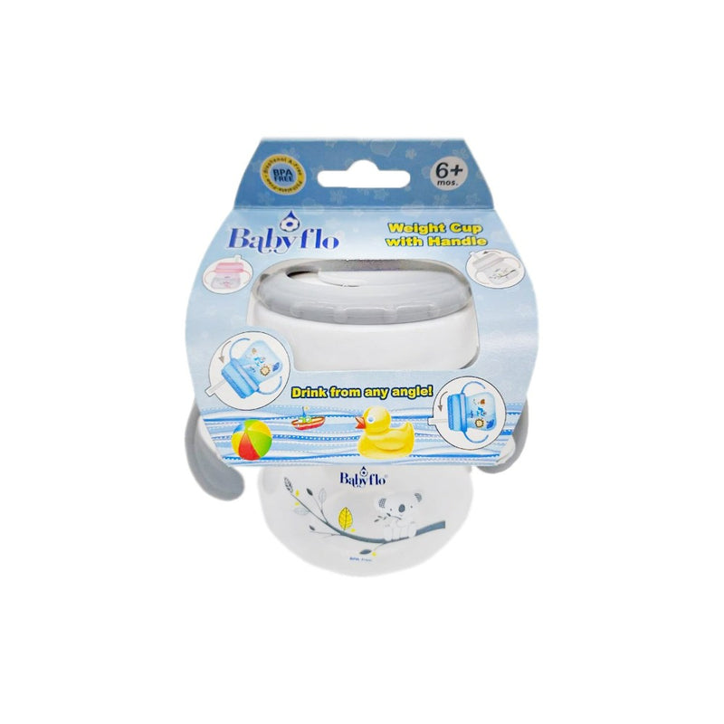 Babyflo Weight Cup With Handle White