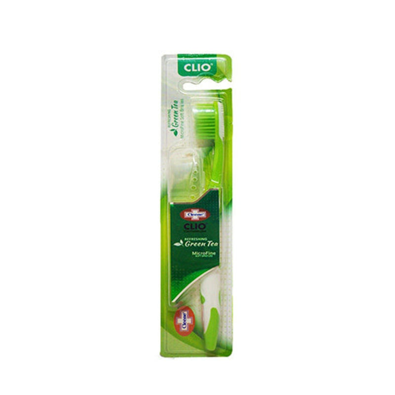 Cleene Clio Toothbrush Refreshing Green Tea 1's