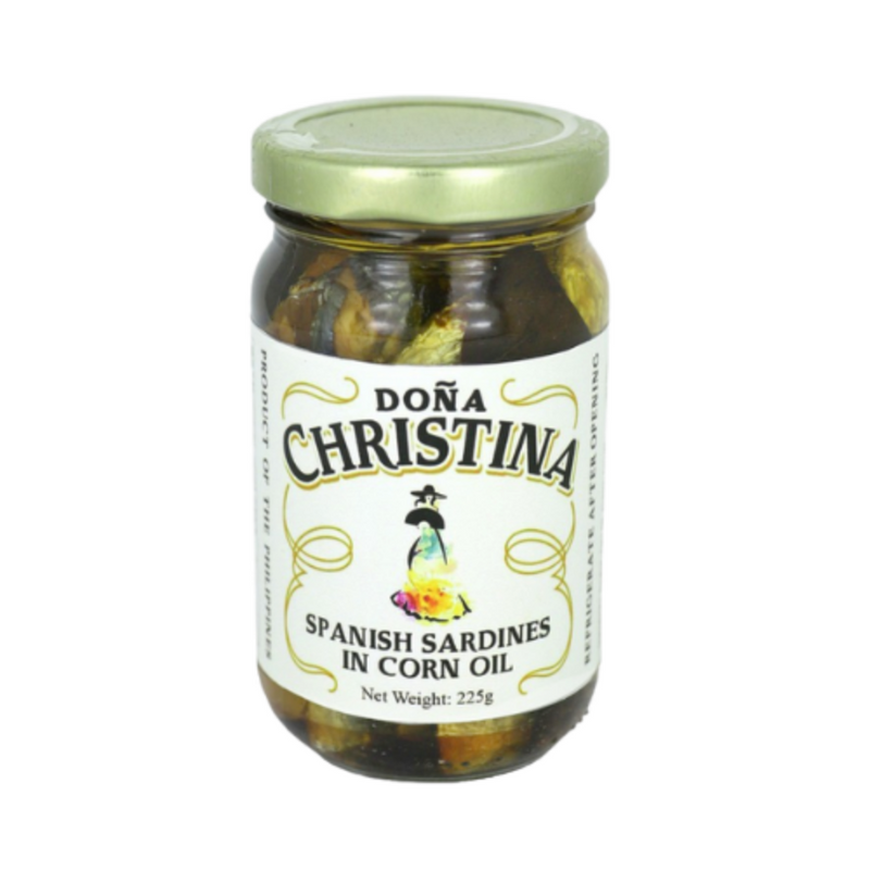 Doña Christina Spanish Sardines In Corn Oil 225g