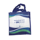 KCC Ecobag Laminated Blue/White 38 x 40 x 25cm
