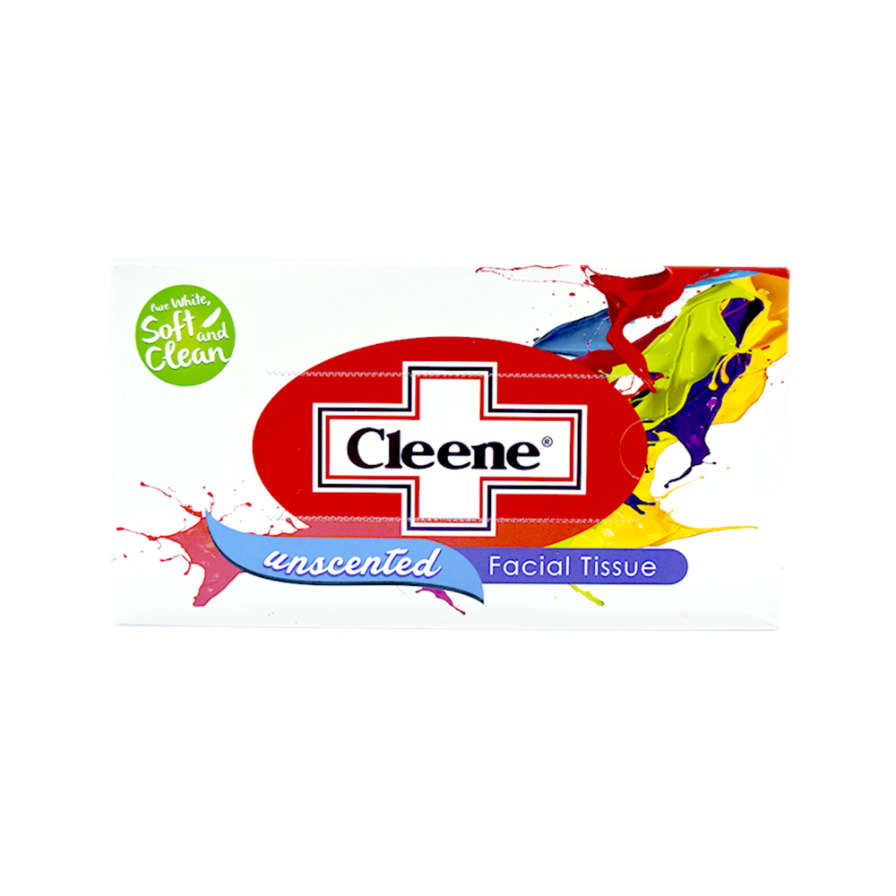 Clenz Tissue Cleene Facial Tissue Unscented 2Ply 150 Pulls Box