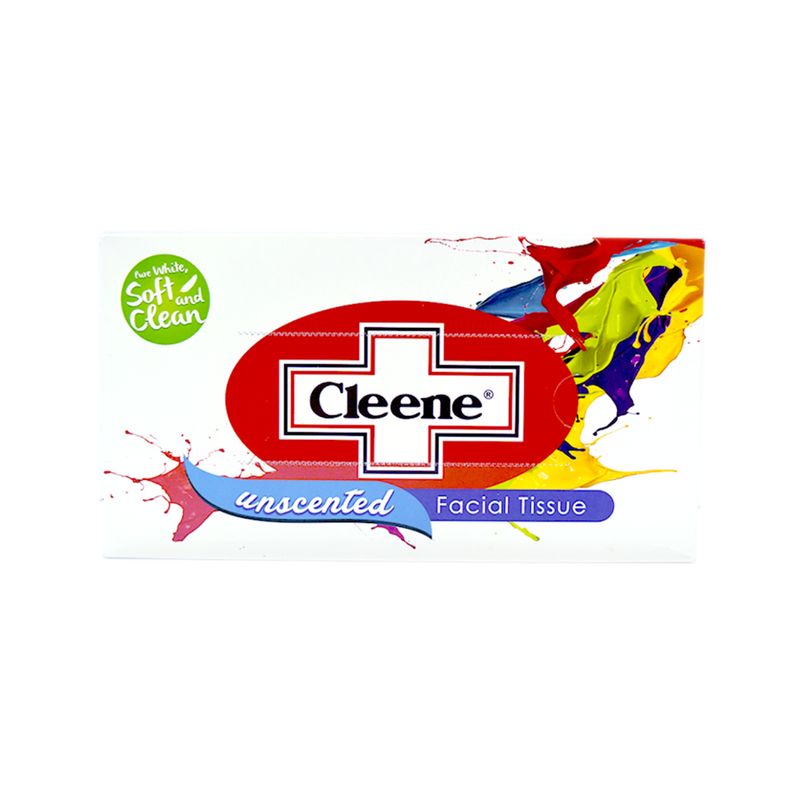 Cleene Facial Tissue Unscented 2Ply 150 Pulls Box