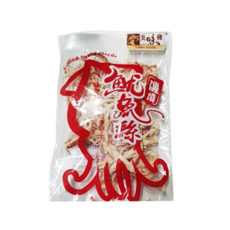 Bee Tin Yummy House Squid Shreds Grilled 50g