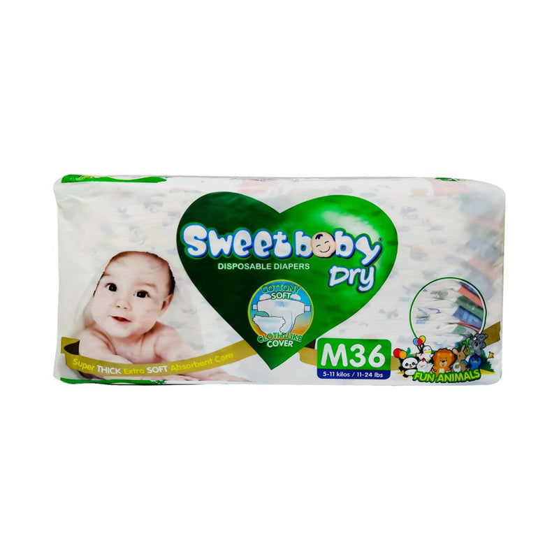 Sweet Baby Diaper Medium 36 Pads