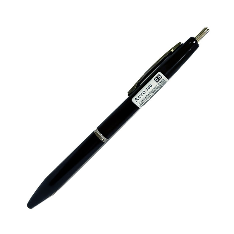 Pilot Acro 300 Pen Black Ink 0.5 Clear Black