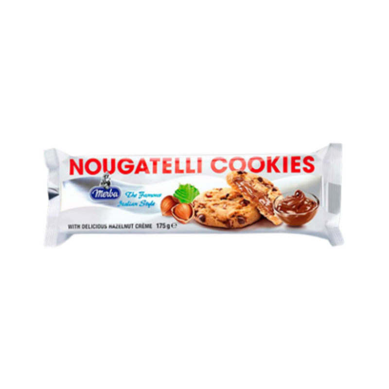 Merba Cookies Nougatelli 175g