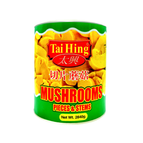 Tai Hing Mushrooms Pieces And Stems 2840g