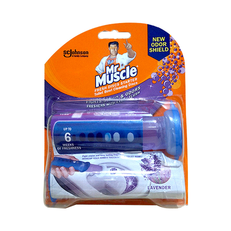 Mr. Muscle Fresh Discs Starter Lavender 38g
