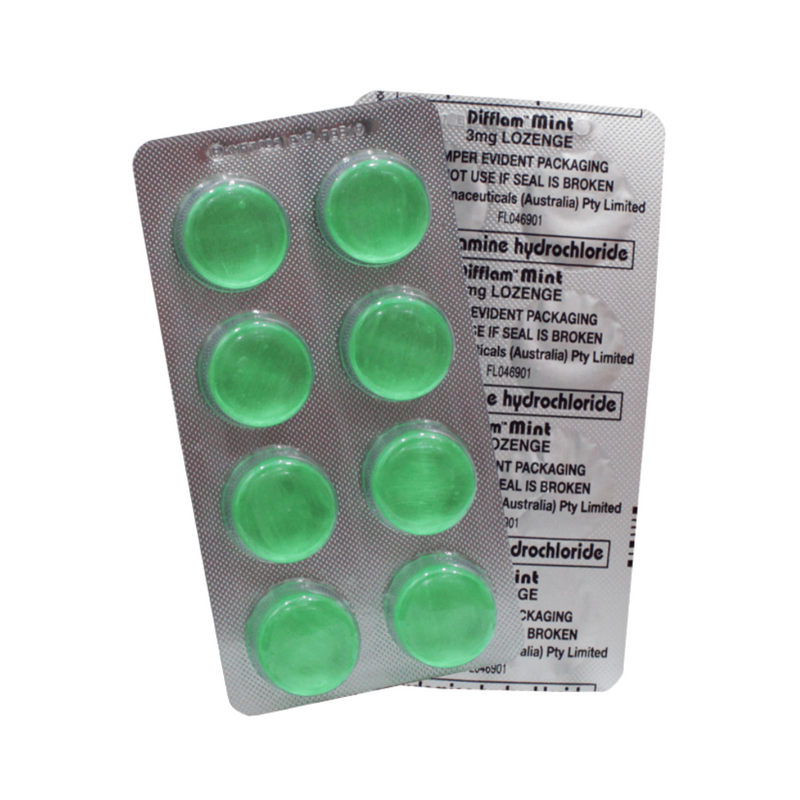 Difflam 3mg Lozenges By 8's
