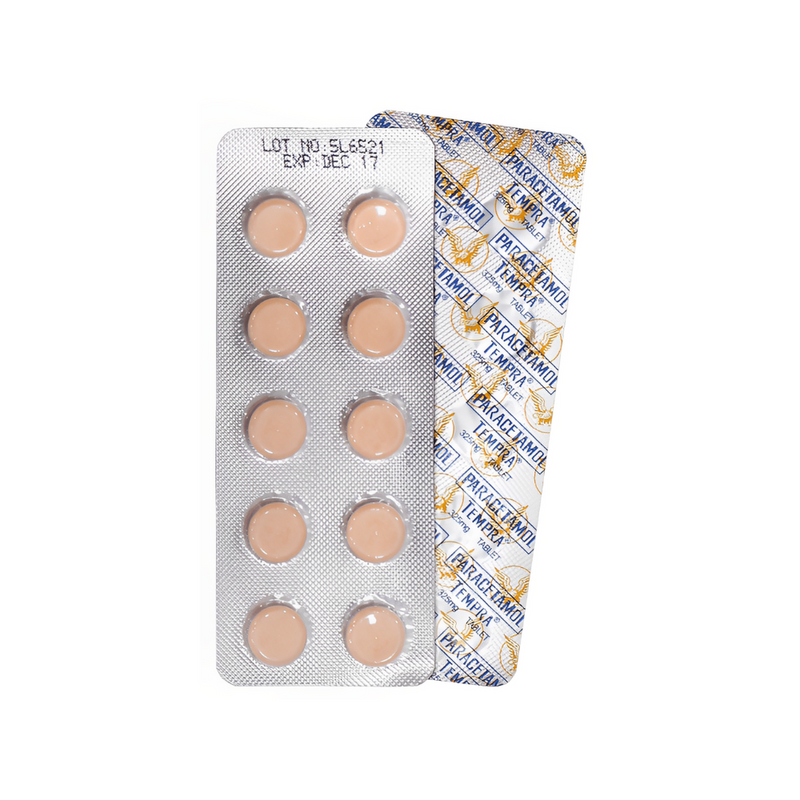 Tempra Paracetamol 325mg Tablet by 10's