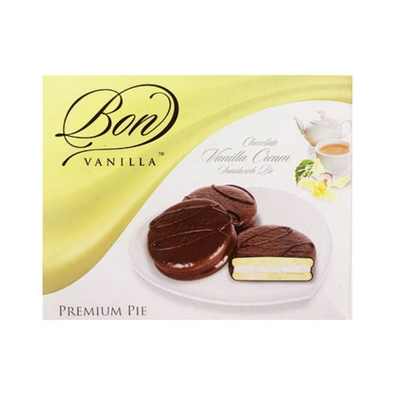 Bon Vanilla Pie Chocolate Vanilla Cream Sandwich 260g