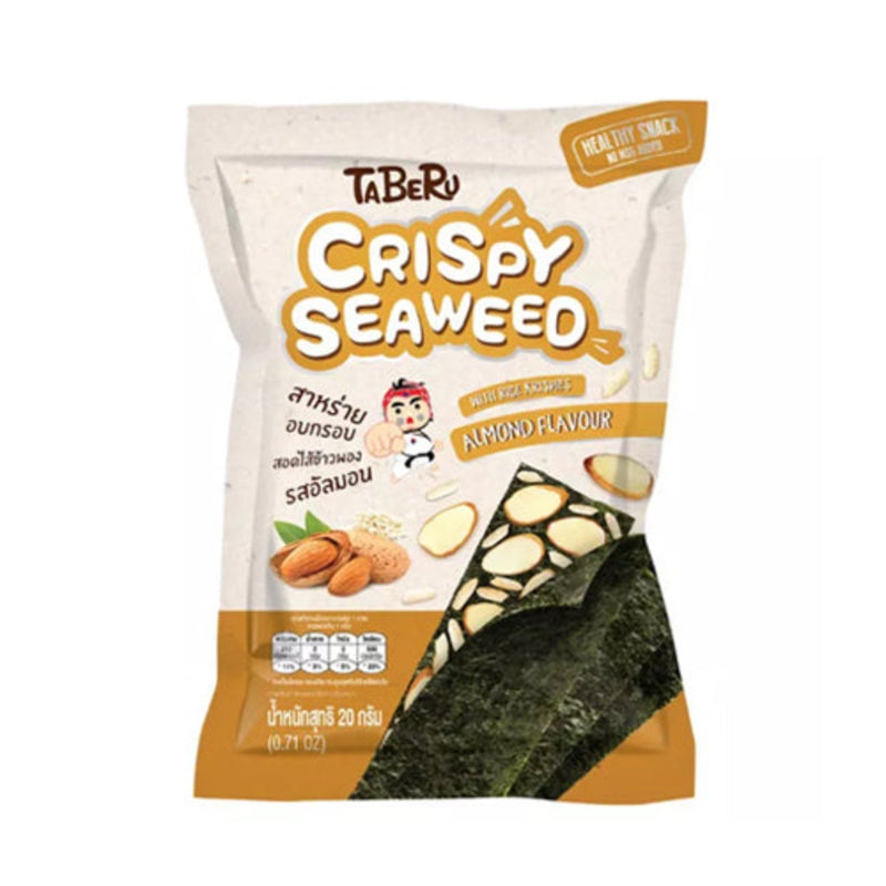 Taberu Crispy Seaweed with Almond 20g