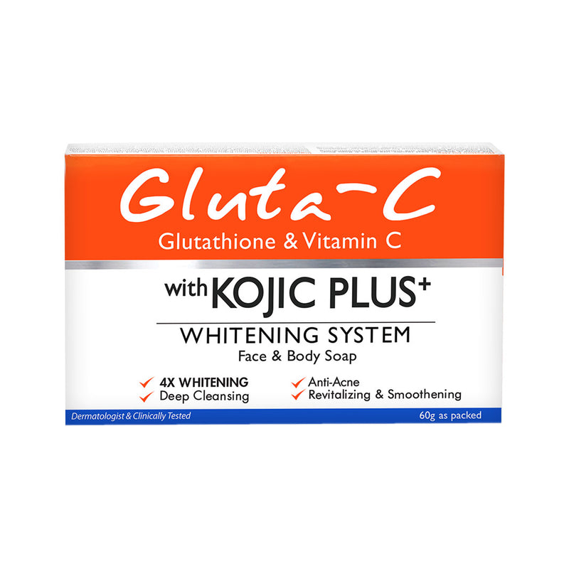 Gluta-C Kojic Plus Whitening Soap 60g x 3's