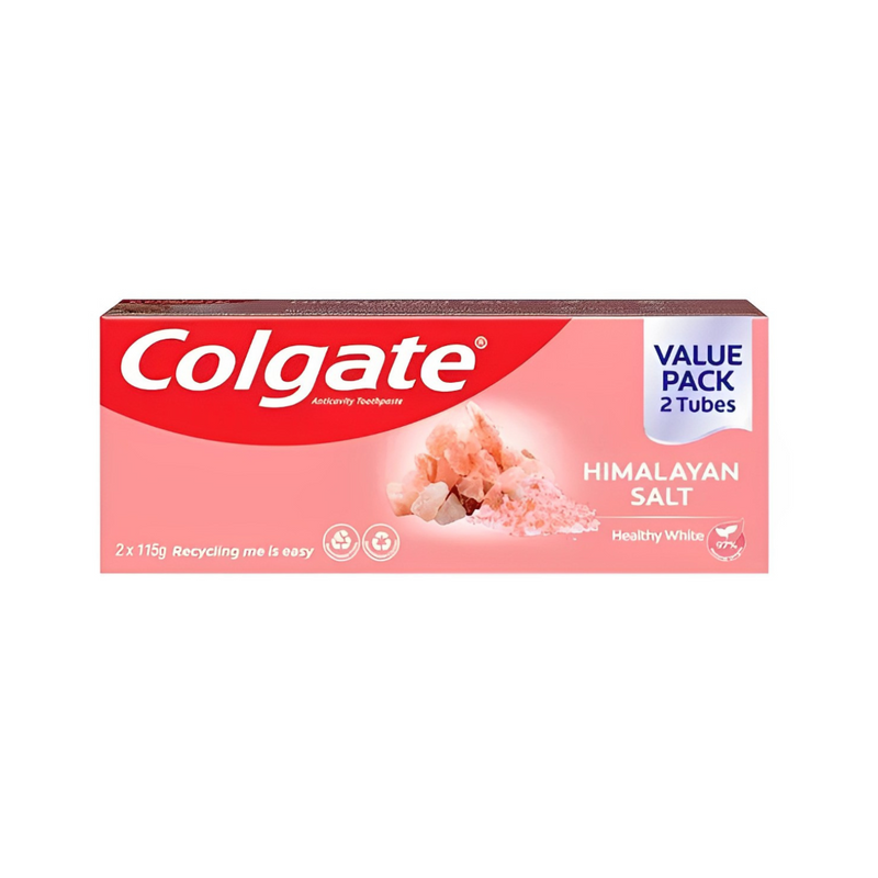 Colgate Toothpaste Himalayan Salt 115g x 2 Value Pack