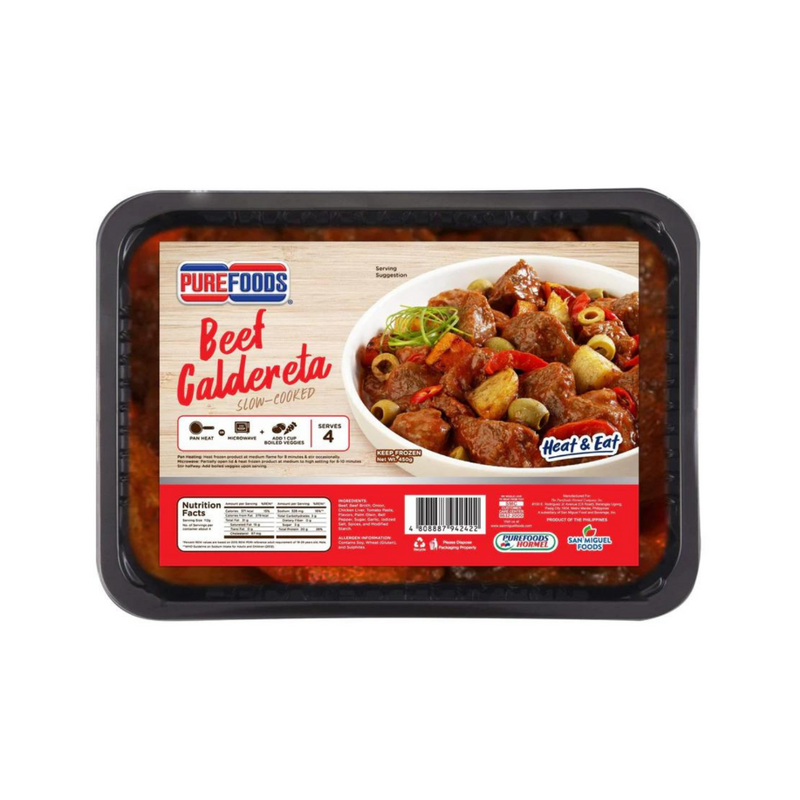 Purefoods Heat And Eat Beef Caldereta 450g