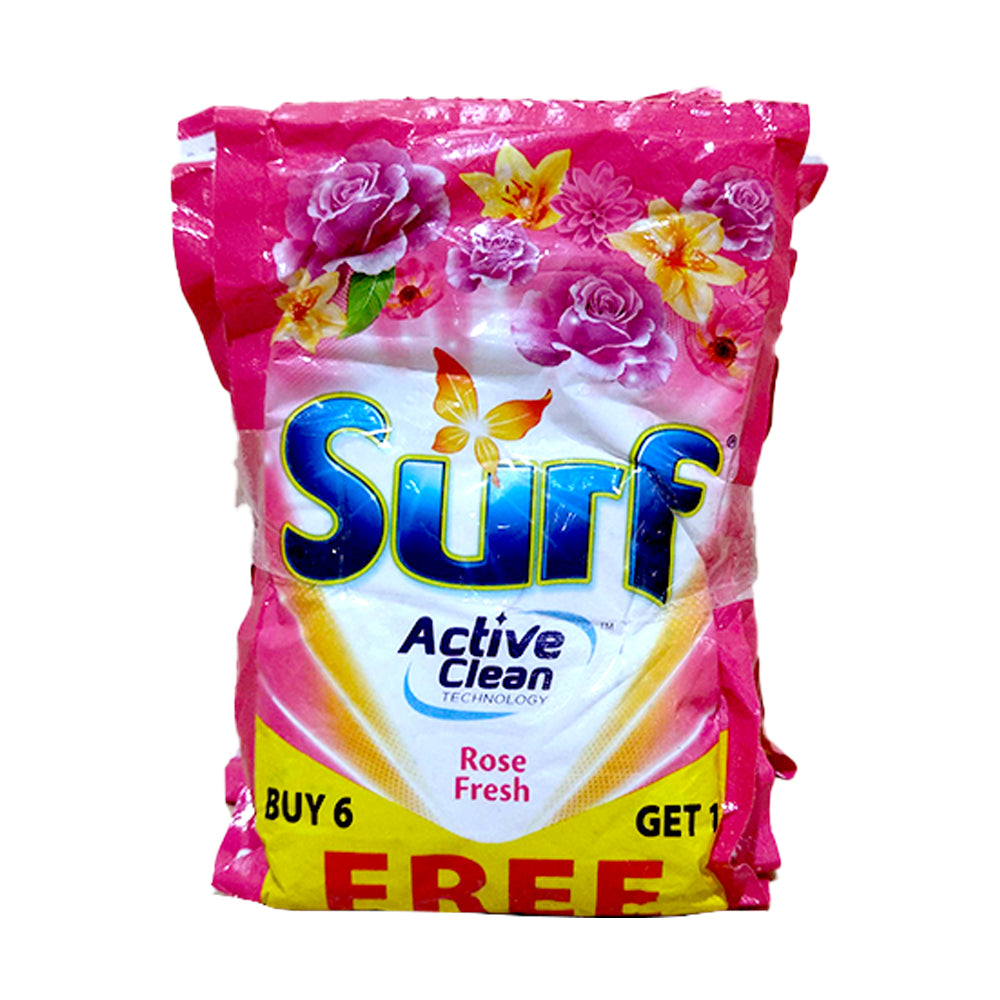 Surf Powder Rose Fresh 65g 6's + 1