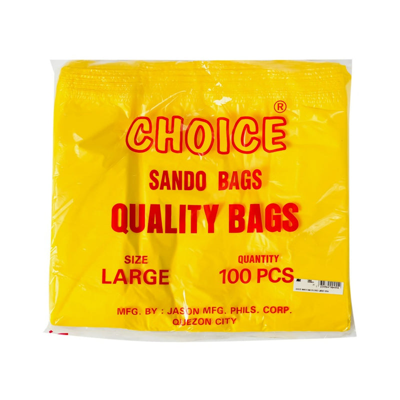 Choice Sando Bag Colored Large 100's