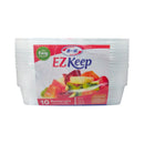 Happy Lea's Microwavable Containers With Lid D750 10's