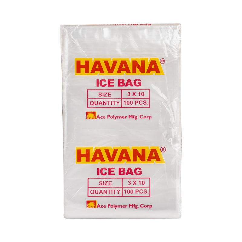 Havana PE Ice Bag 3 x 10 100's