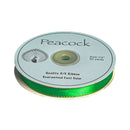 Peacock Double Edge Ribbon With Metallic 1/2in Roll